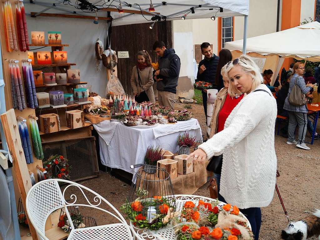 Beim Holzener Kunsthandwerkermarkt