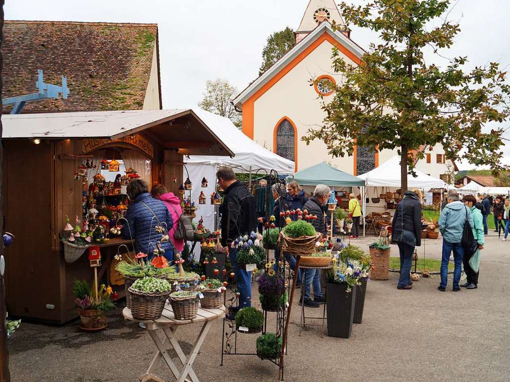 Beim Holzener Kunsthandwerkermarkt