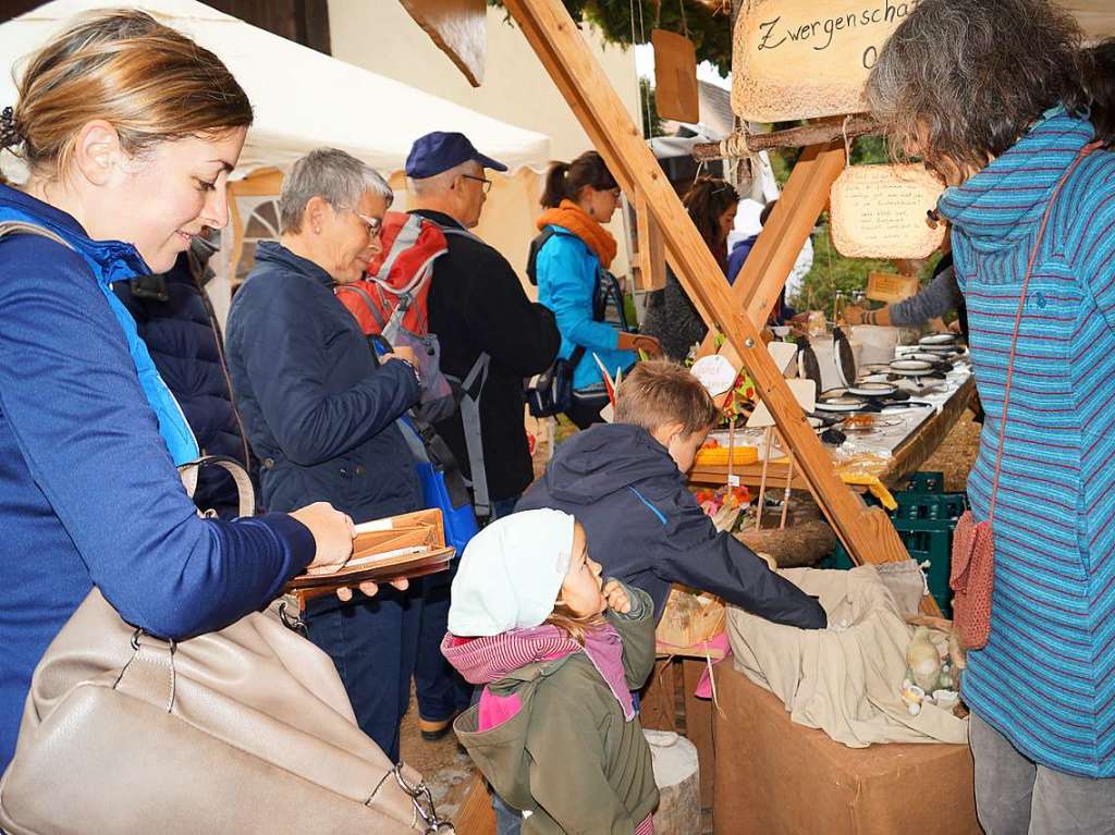 Beim Holzener Kunsthandwerkermarkt