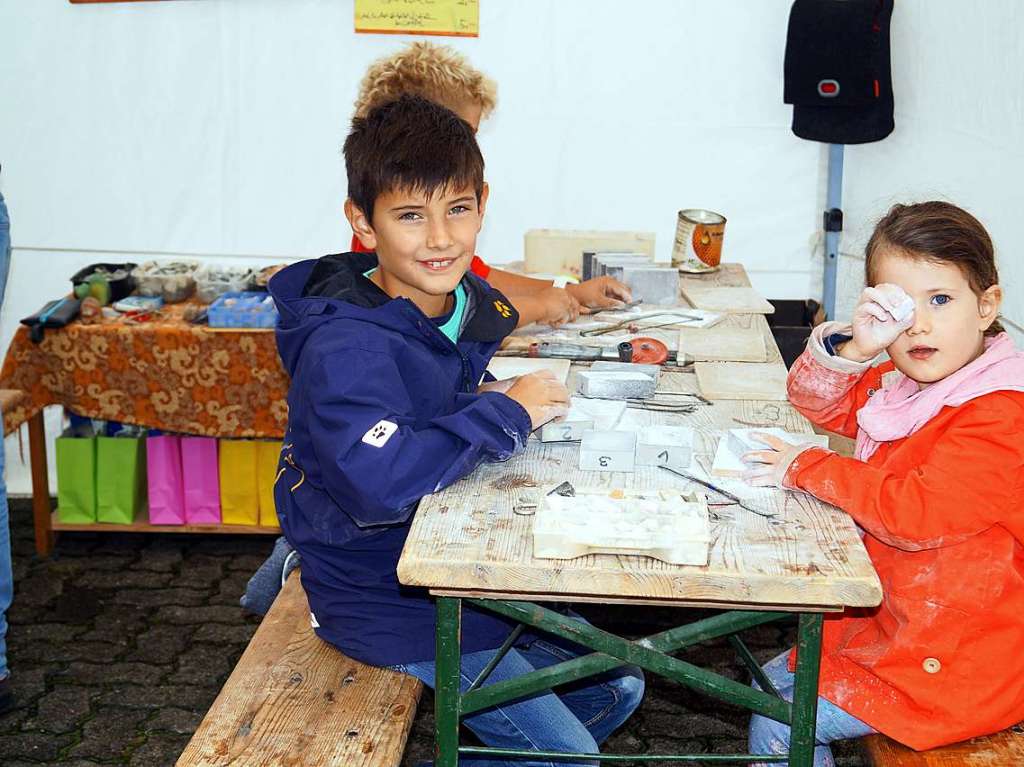 Beim Holzener Kunsthandwerkermarkt