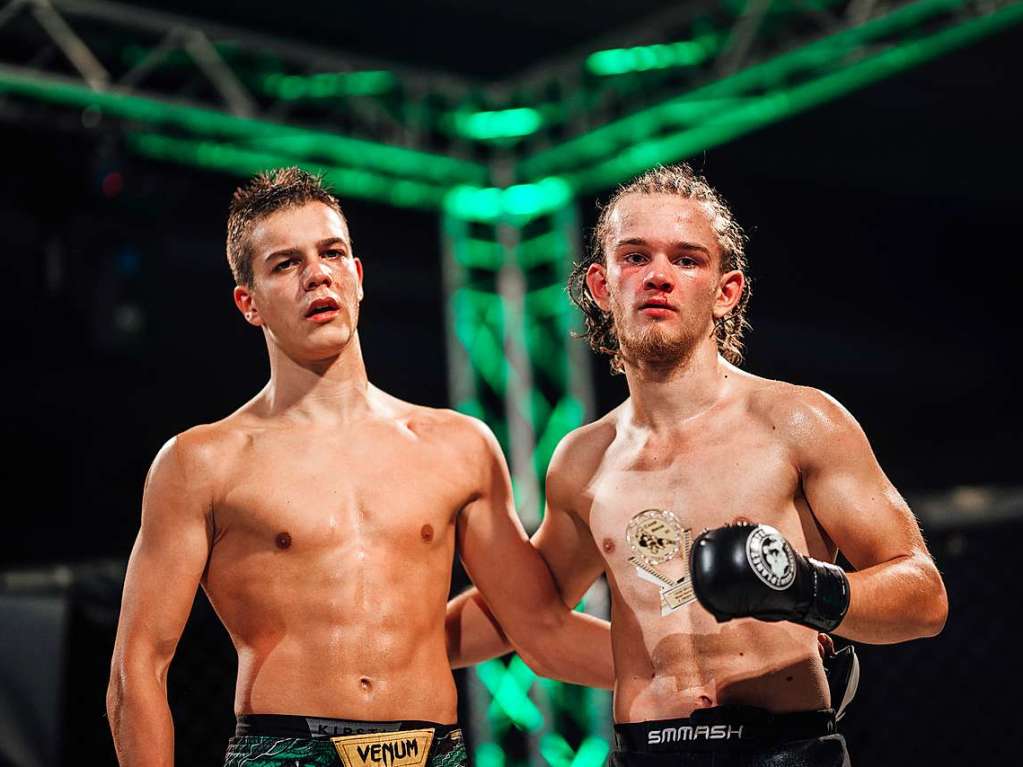 Sportlich und fair war die MMA-Kampfsportgala in der Staudinger Halle in Freiburg.