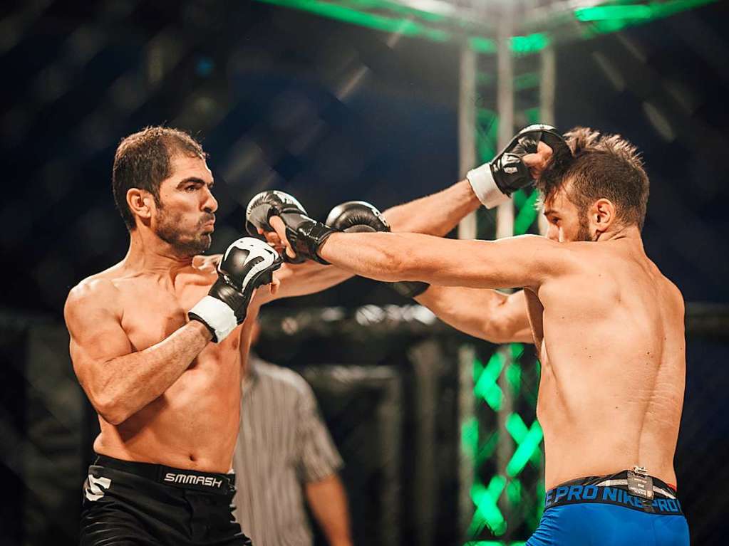 Sportlich und fair war die MMA-Kampfsportgala in der Staudinger Halle in Freiburg.