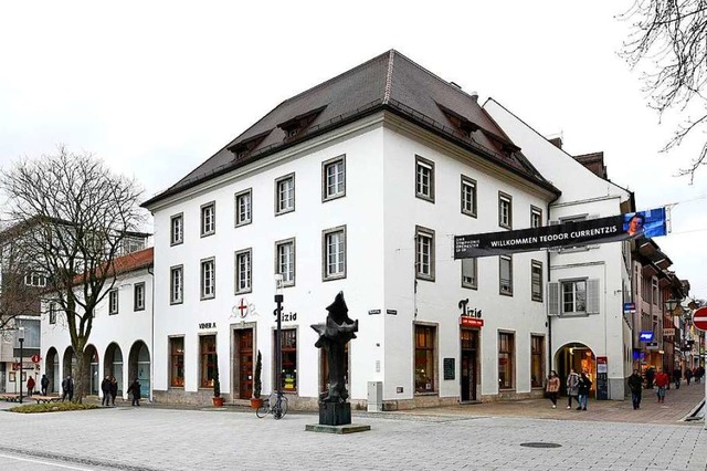 Rotteckhaus in der Freiburger Innensta...nte NS-Dokumentationszentrum erffnen.  | Foto: Thomas Kunz