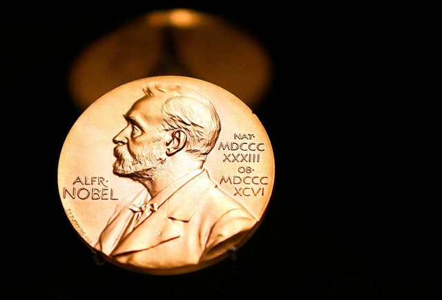 Der erste Nobelpreis 2019 geht an US-amerikanische und britische Forscher.  | Foto: Kay Nietfeld (dpa)