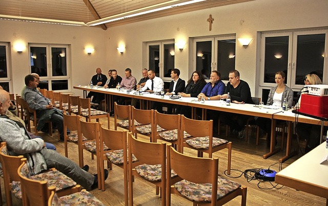 Leere Stuhlreihen sorgten bei der ffe...erwunderung bei Rten und Verwaltung.   | Foto: Christiane Franz