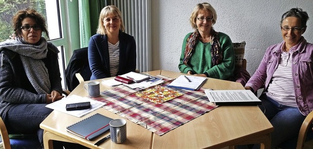 Runder Tisch der Schopfheimer Mitveran...n),  Dagmar Stettner  (Seniorenbro).   | Foto: Petra Lange