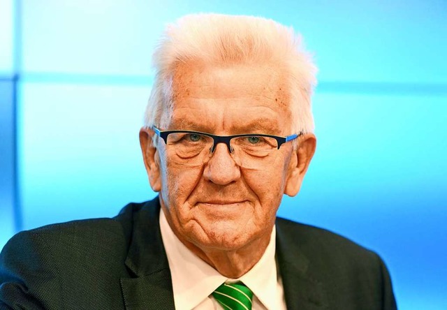 Ministerprsident Winfried Kretschmann  | Foto: Bernd Weissbrod (dpa)