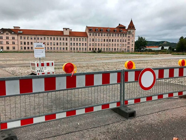 Ghnende Leere herrscht auf dem Conrad...ssten. Doch das soll sich bald ndern.  | Foto: Jonas Hirt