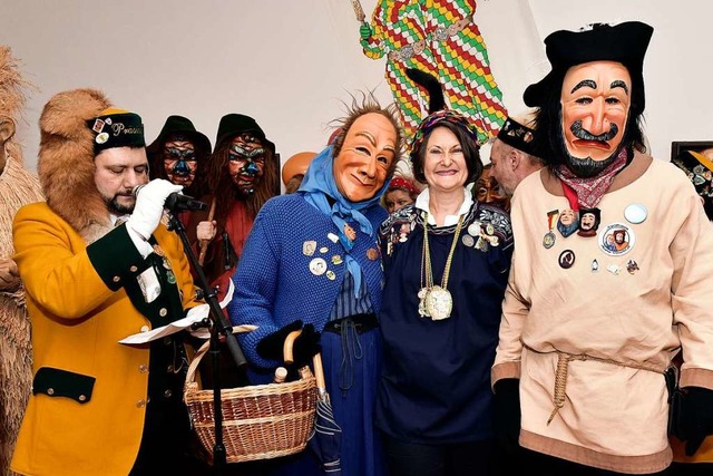 Brbel Schfer bei der Fasnet 2016 (Archivbild).  | Foto: Thomas Kunz