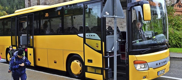 Die Buslinien fr Friedenweiler, Rten...d Kleineisenbach werden neu geregelt.   | Foto: Liane Schilling