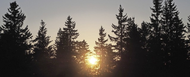 Auf Wiedersehen, Sonne: Die Sonneneins... Vormonat um rund ein Drittel zurck.   | Foto: Susanne Gilg