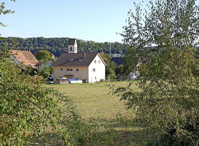 Ein Blick ber das  Baugebiet Soormattbach  | Foto: Britta Wieschenkmper