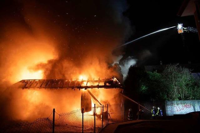 Prozess wegen Netto-Markt Brandstiftung in Mllheim hat begonnen