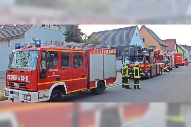 Feuerwehreinsatz in Kappel-Grafenhausen