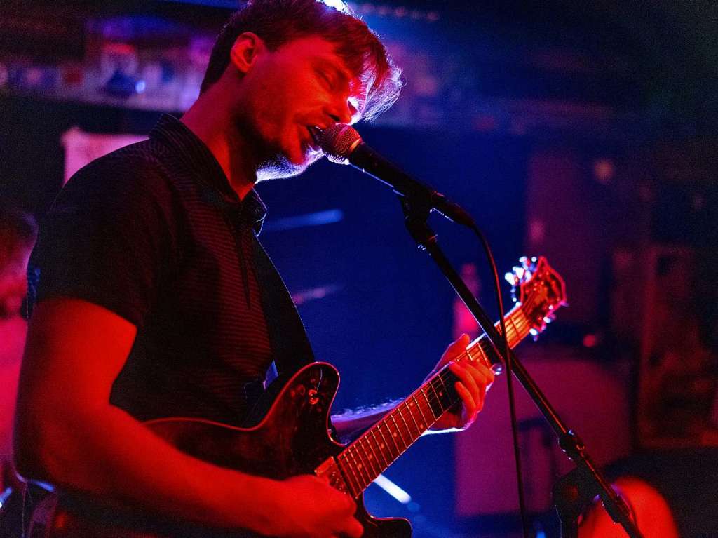 Das Konzert von Songwriter ClickClickDecker im Rng Teng Teng in Freiburg.