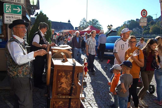 Die Drehrgeler sind Stammgste der Herbstmesse Hela in Laufenburg.  | Foto: Melanie Dramac