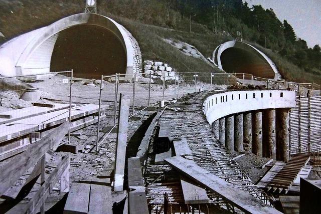 Vor 25 Jahren begann der Bau des B31-Tunnels bei Dggingen