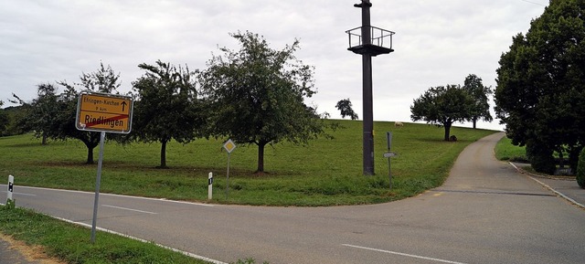 Eine &#8222;neue Ortsmitte&#8220; knnte am Ortsausgang entstehen.  | Foto: Silke Hartenstein