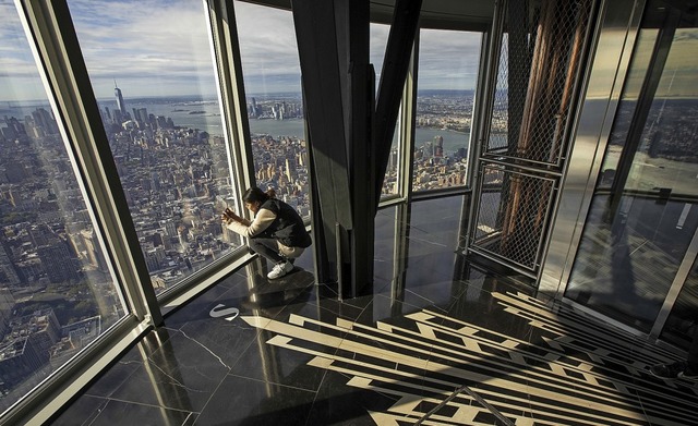 Die neu gestaltete Aussichtsplattform im 102. Stock des Empire State Buildings  | Foto: Drew Angerer