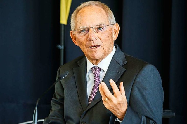 Wolfgang Schuble ist seit 2017 Prsident des Deutschen Bundestages.  | Foto: Sandra Decoux-Kone