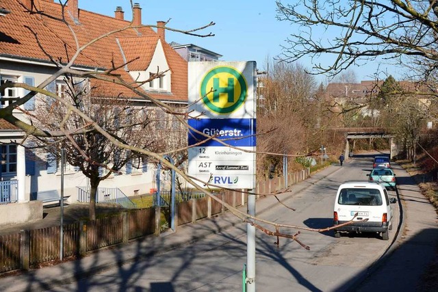 Die Anlieger der Gterstrae wollen keine Erschlieungsgebhren zahlen.  | Foto: Hannes Lauber