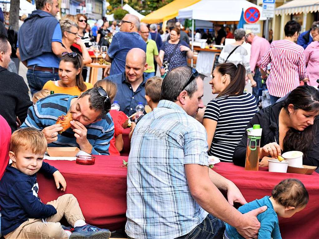 Die Besucher strmten am Sonntag in Scharen nach Wehr.