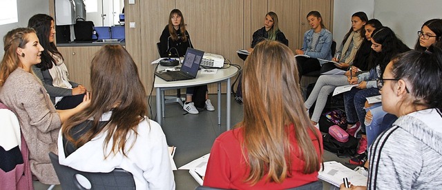 ber viele konkrete Nachfragen zum Ber...rientierung an der Emil Drle Schule.   | Foto: Christiane Franz