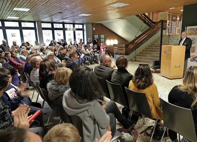 Groe Wertschtzung fr den Frderverein zeigten auch die vielen Besucher.   | Foto: CHRISTOPH       BREITHAUPT