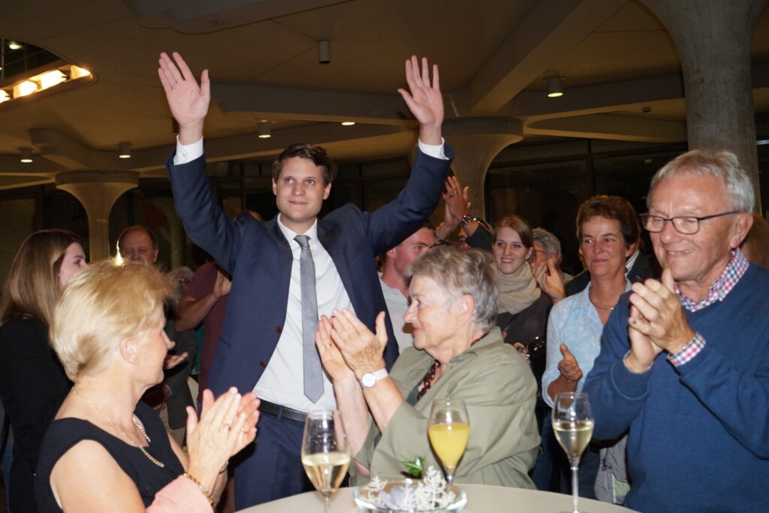 Vincenz Wissler freut sich ber den Sieg.  | Foto: Silke Hartenstein
