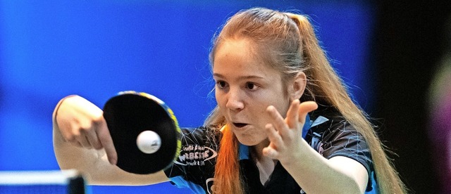 Evita Wiedemann gewann zwei Einzel fr Sthlingen II.   | Foto: Wolfgang Scheu