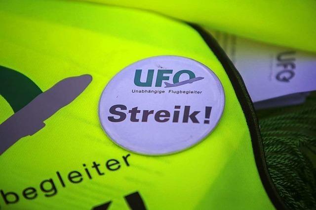 Flugbegleiter-Gewerkschaft Ufo will am Sonntag streiken