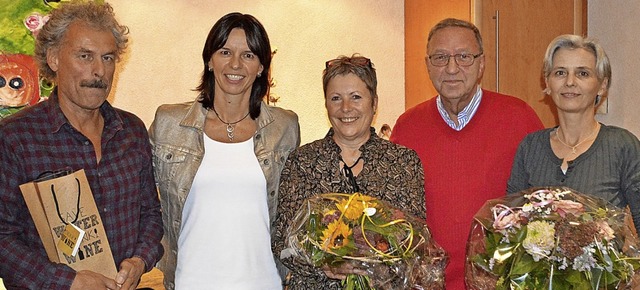 Neue und verabschiedete Vorstandsmitgl...e, Jrgen Weyh und  Ines Niederschuh.   | Foto: Privat
