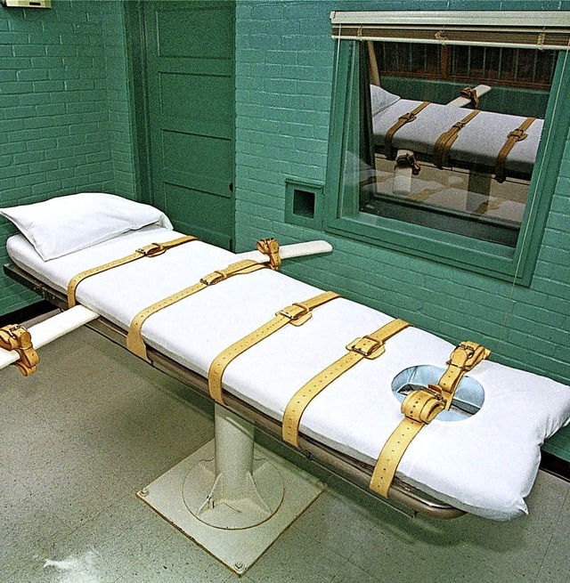 In den USA werden vier Prozent der zum...ent gegen die Todesstrafe in Russland.  | Foto:  DPA Deutsche Presse-Agentur GmbH