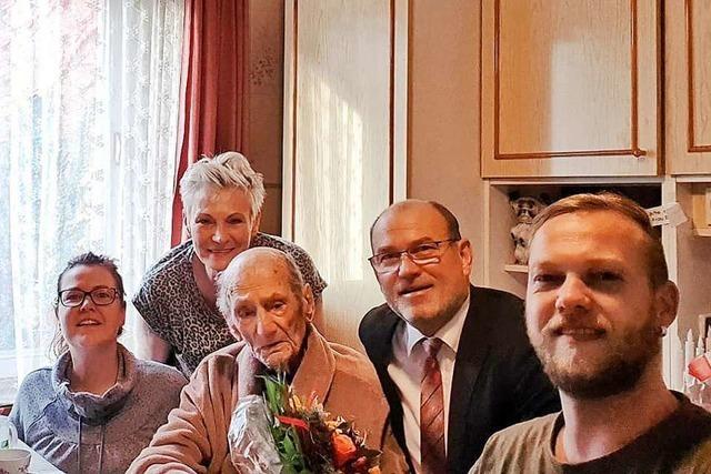 Wohl ltester Deutscher feiert 114. Geburtstag - mit Buttercremetorte