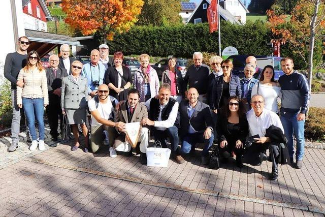 Delegation aus italienischer Partnergemeinde Oliveri besucht Breitnau