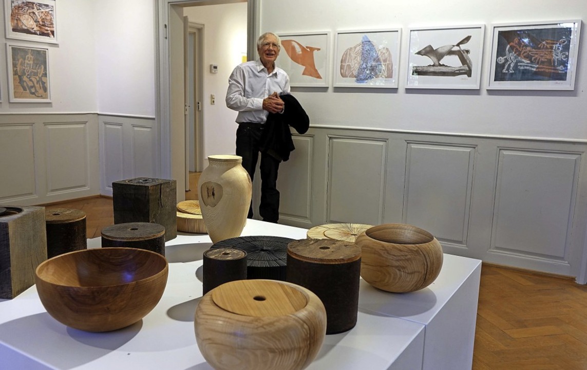 In der neuen Doppelausstellung im Haus...olzgefe von Oliver Kreiter zu sehen.  | Foto: Roswitha Frey