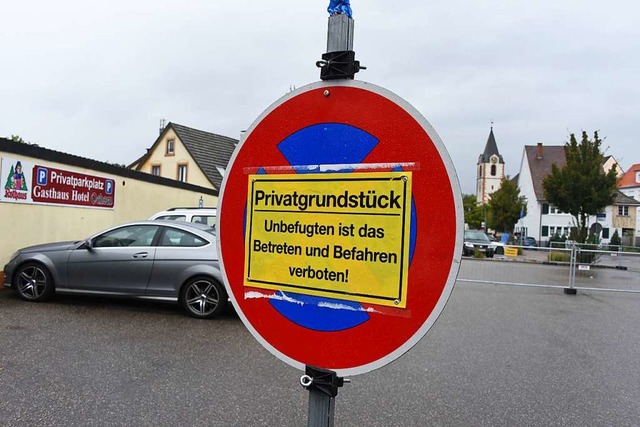 Die Eigentmer verteidigen die beim Oc...Parkplatz geltenden strengeren Regeln.  | Foto: Robert Bergmann