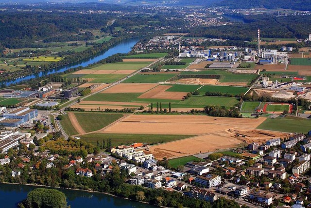 Das Sisslerfeld in der grenznahen Schw...ern auch fr die Wohnbebauung in Murg.  | Foto: Erich Meyer