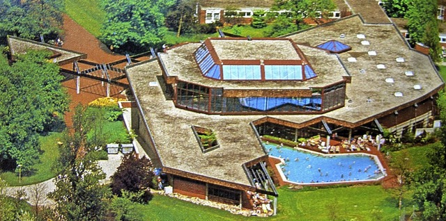 Die Therme in Bad Bellingen in den 1980er   Jahren   | Foto: Jutta Schtz