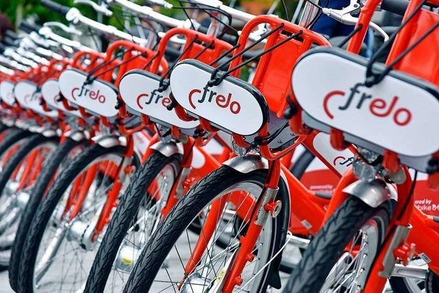 Freiburgs Fahrradverleihsystem Frelo bertrifft alle Erwartungen