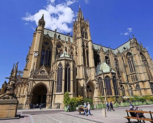 Kathedrale in Metz  | Foto: Gnter Schenk