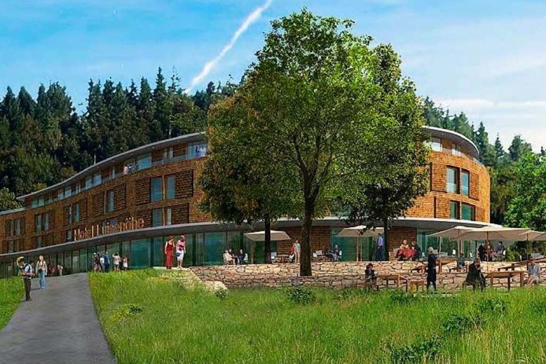 So soll das Hotel auf der Luisenhhe einmal aussehen.  | Foto: geis & brantner