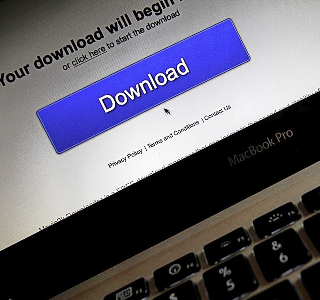 Auf Share-Online.biz konnten Dateien illegal heruntergeladen werden.  | Foto: Karl-Josef Hildenbrand (dpa)