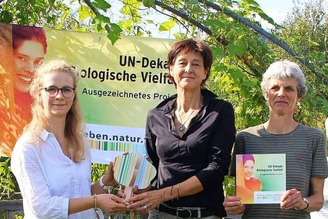 Projekt der Stiftung Kaisersthler Garten von Vereinten Nationen ausgezeichnet