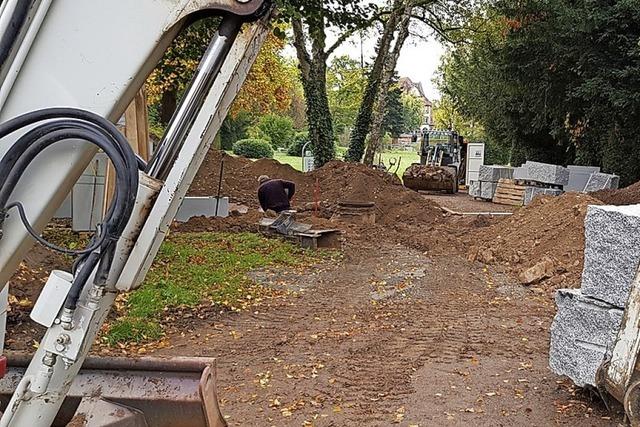 Auf den Baustellen der Stadt geht’s voran