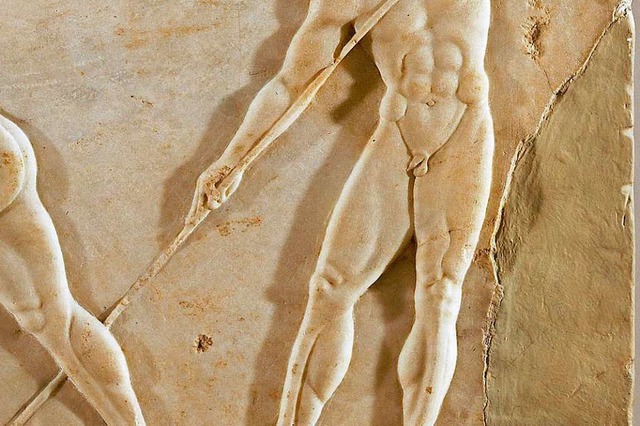 Griechische Skulptur um 510 v. Chr.  | Foto: Erich Lessing