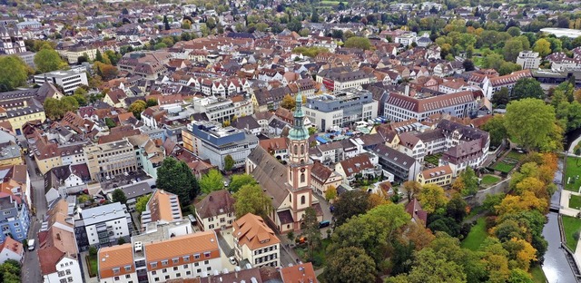 Offenburg wchst &#8211; auch bei den ... Quadratmeter wurden 2017/18 berappt.   | Foto: Peter Heck