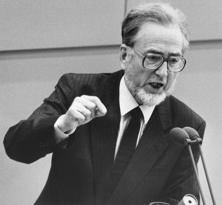 SPDUrgestein Erhard Eppler ist tot Südwest Badische Zeitung