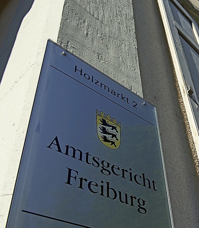 Der Fall wird am Amtsgericht Freiburg verhandelt.  | Foto: Patrick Seeger