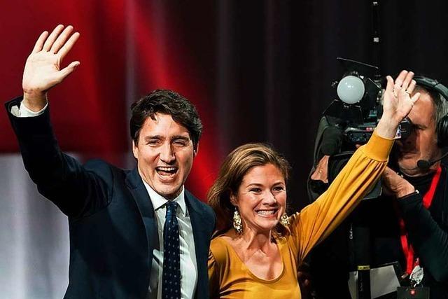 Trudeaus Liberale sind geschwächt, aber erneut stärkste Kraft in Kanada